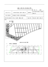 冠梁、栈桥板施工技术交底记录大全