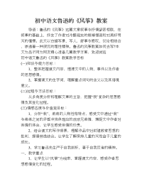 初中语文鲁迅的《风筝》教案.doc