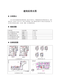 AutoCAD建筑实例之—建筑给排水图(1)