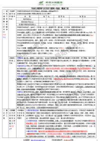 市政公用管理与实务复习提纲3-轨道、隧道工程