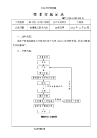 25-隧道钻爆施工技术交底记录大全