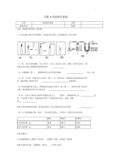 初中化学培优教案