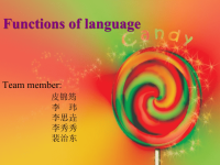 英语语言学function of language