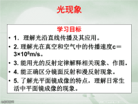 中考物理综合复习学案课件光现象