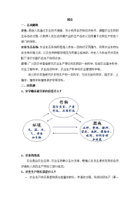 农学概论复习题完全版