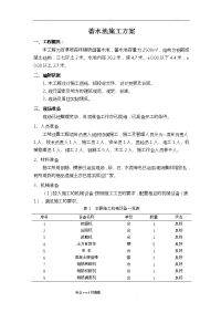 蓄水池施工技术方案.doc