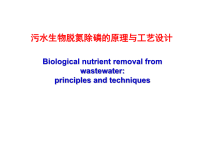 《污水处理培训知识资料》生物脱氮除磷的原理与工艺设计-2