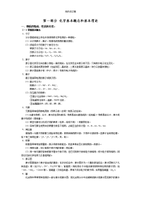 [高考理综]高考化学知识点汇编