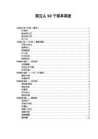 双立人锅的50个基本菜谱(全)