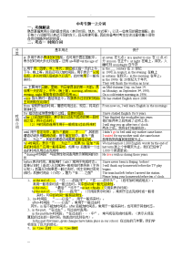 初中-介词专项练习