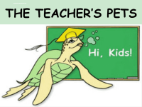 小学英语课件   THE TEACHERS PETS