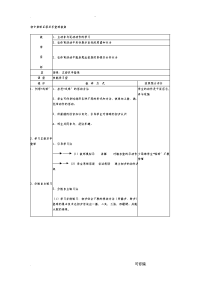 初中排球正面双手垫球教案