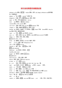 石家庄高考英语家教2013高考英语高频词汇