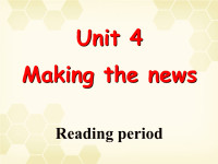 高中英语Unit4Reading课件新人教版必修