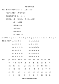 最新学前班知识汇总