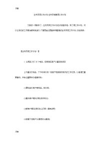 业务员周工作计划-业务员销售周工作计划