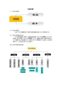 商业计划书 行动计划