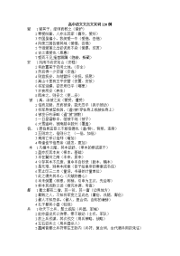 高中语文文言文实词120例(1)