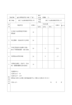 优良工程评分表建筑给排水工程评分表