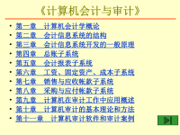 计算机会计学概论课件