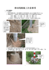 移动光缆线路施工注意事项.doc