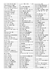 高考必备短语