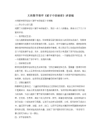 义务教育大班数学排序《裙子中的秘密》评课稿