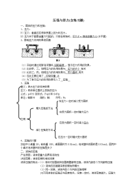 初中物理压强与浮力(含练习题)