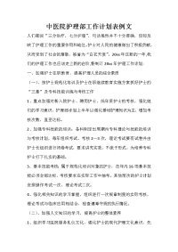 中医院护理部工作计划表例文.doc