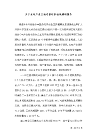 关于水电产业实地考察运作情况调研报告（一）