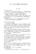 人教版历史复习资料