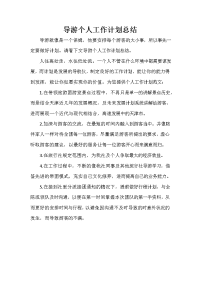 导游工作计划 导游工作计划大全 导游个人工作计划总结