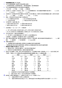 统计学-复习试题