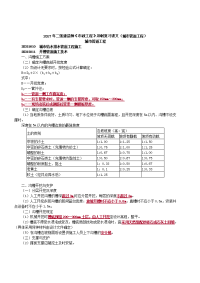 2017年二级建造师《市政工程》冲刺复习讲义城市管道工程