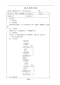 钢筋网喷射混凝土施工技术交底(终板)