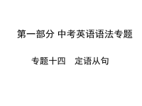 中考英语语法专项复习：定语从句.pptx