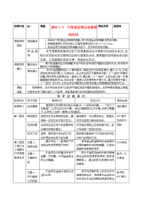 2017教科版高中物理必修1第一章第8节《匀变速直线运动规律的应用》word导学案