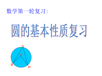 中考复习圆的基本性质课件