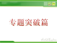 中考历史复习方案课件 专题突破篇