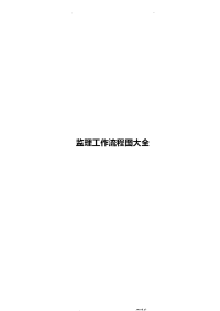 监理工作程序流程图