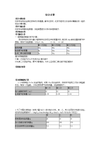 初中化学中考复习《综合计算