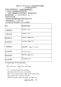 中考英语语法被动语态精讲与精练