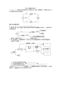 初中化学框架推断题专题练习