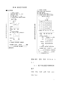 人教版_高中生物必修二所有章节习题及知识点