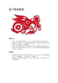剪纸教程(三)