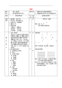 初中体育篮球教案3