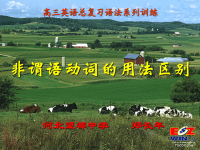 高考英语语法复习+非谓语动词的用法区别