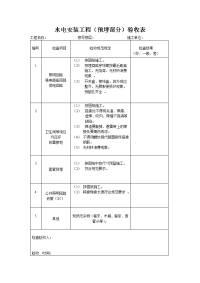 水电预埋验收标准.doc