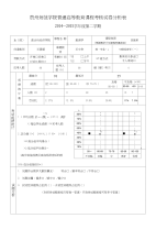 经济学试卷分析