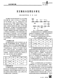 双甘膦废水处理技术研究